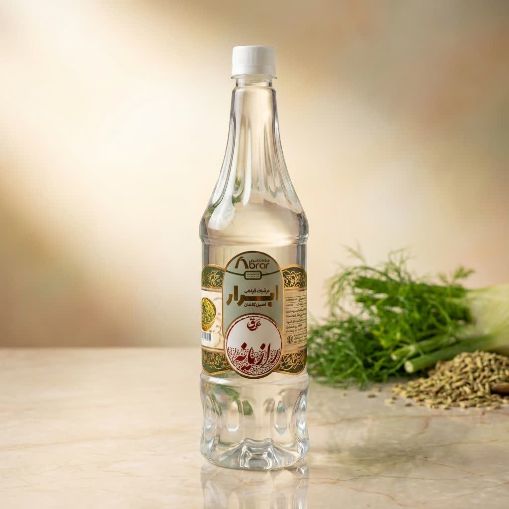 عرق رازیانه شرکت طیبستان برند ابرار
